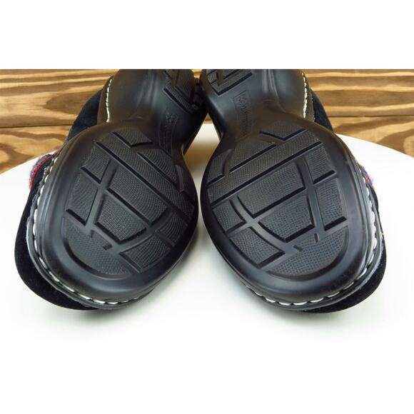 Naturalizer Sz 8 W Black Clog Leather‎ Women Slippers - Picture 8 of 8